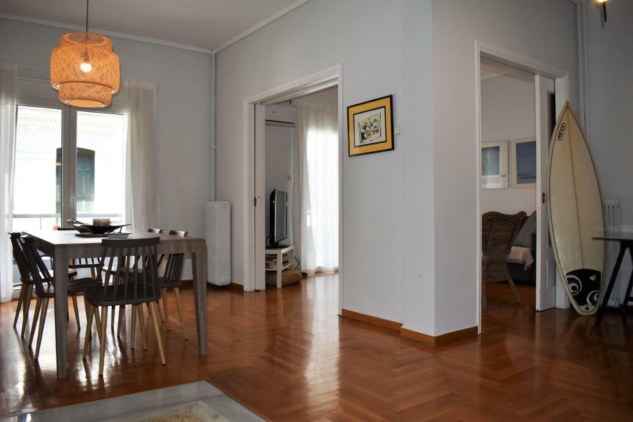 Athens Downtown Boho Apartment 1 Min From Metro Luaran gambar